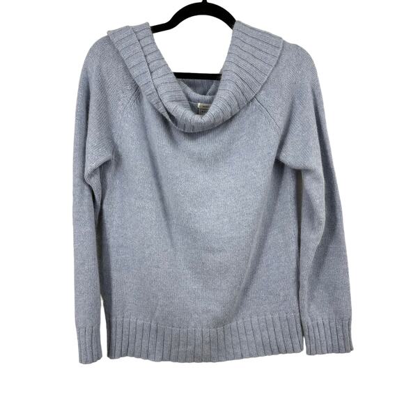 Old Navy Perfect Fit Sweater Large Blue‎ Angora Hair Blend - Picture 1 of 4